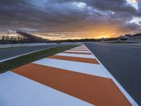 Dramatic Race Track in Valencia, Spain