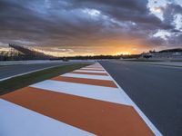 Dramatic Race Track in Valencia, Spain