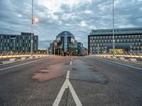 Dramatic Urban Cityscape of Berlin