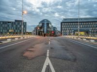 Dramatic Urban Cityscape of Berlin