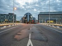 Dramatic Urban Cityscape of Berlin