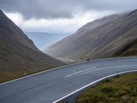 Dramatic View of Road Timmelsjoch, Austria 001