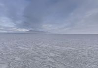 Dramatic Winter Landscape in Salt Lake City, Utah, USA