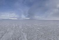 Dramatic Winter Landscape in Salt Lake City, Utah, USA