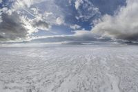 Dramatic Winter Landscape in Salt Lake City, Utah, USA