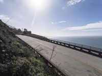 Scenic Drive Along Pacific Coast Highway in California, USA