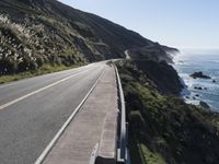 Scenic Drive Along the Pacific Coast Highway in California, USA