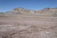 Driving on an Off-Road Track in Utah Desert