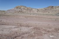 Driving on an Off-Road Track in Utah Desert