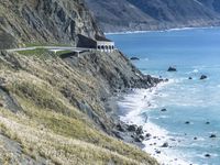 Driving Pacific Coast Highway in California