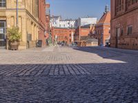 Driving Through the City in Europe: Fast Motion Blur