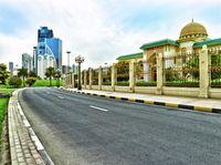 Dubai Cityscape Under a Grey Sky