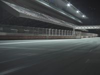 Dubai Night Architecture at Race Track