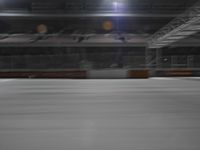 Dubai Night Stadium: Light and Wood