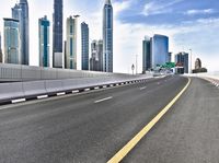 Dubai Urban City Skyline Highway 001