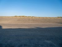 the airport has been set up on two sides for takeoff, but no one is on the runway