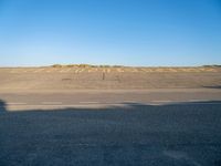 the airport has been set up on two sides for takeoff, but no one is on the runway