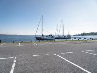 Dutch Coastal Landscape: Clear Sky and Open Space