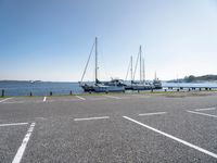 Dutch Coastal Landscape: Clear Sky and Open Space