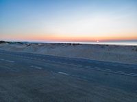 Dutch Coastal Landscape at Dawn in the Netherlands 003