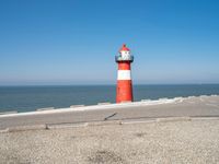 Dutch Coastal Road in Holland, Netherlands