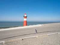 Dutch Coastal Road in Holland, Netherlands