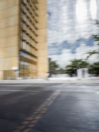 Dynamic Fast Drive through Berlin City