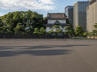 Edo Park in Tokyo, Japan at Dawn