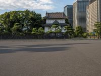 Edo Park in Tokyo, Japan at Dawn