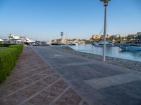 Egypt's Coastal Harbor: Pier and Marina Views