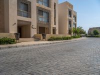 Egypt's Modern Residential Area Under Clear Skies