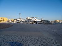 Egypt Ocean Pier at Dawn with Clear Sky