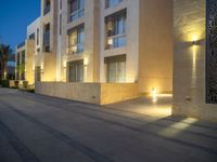 Egypt Residential Area at Night: Illuminated by Artificial Light