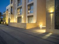 Egypt Residential Area at Night: Illuminated by Artificial Light