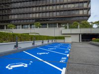 Electric Charging Stations in Urban Parking Lots