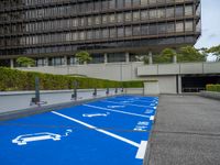 Electric Charging Stations in Urban Parking Lots