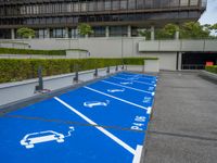 Electric Charging Stations in Urban Parking Lots