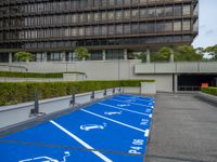 Electric Charging Stations in Urban Parking Lots