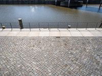 An Elevated Bridge Overlooking a Lake in Hamburg