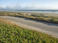 Elevated Coastal Road in California