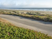 Elevated Coastal Road in California