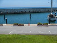 Elevated Highway along Barcelona's Picturesque Coastline