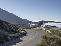 Elevated Highway in Europe's Mountain Pass