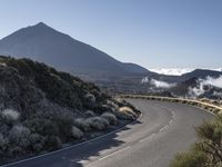 Elevated Highway in Europe's Mountain Pass