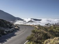 Elevated Highway in Europe's Mountain Pass