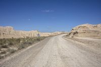 Elevated Landscape in Spain - Bardenas Reales 001