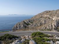 Elevated Mountain Road in Mallorca with Stunning Views