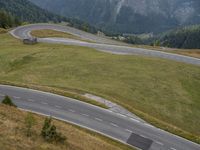 Elevated Road in Austria: A Breathtaking Aerial View