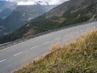 Elevated Road in Austria's Highlands