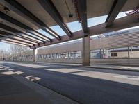 Elevated Road in Barcelona City